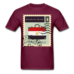 Load image into Gallery viewer, EGYPT STAMP - burgundy
