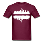 Load image into Gallery viewer, URBANOMICS APPAREL T-SHIRT - burgundy

