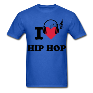I LOVE HIP HOP - royal blue