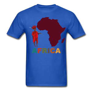 AFRICA - royal blue