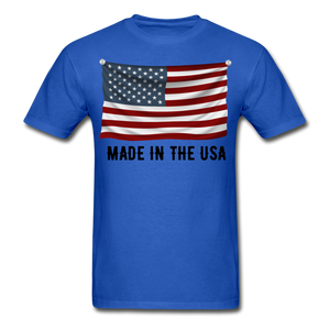 MADE IN THE USA - royal blue