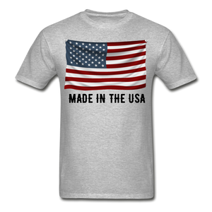 MADE IN THE USA - heather gray