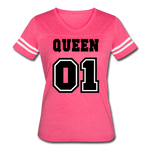 Load image into Gallery viewer, QUEEN - vintage pink/white
