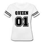 Load image into Gallery viewer, QUEEN - white/black
