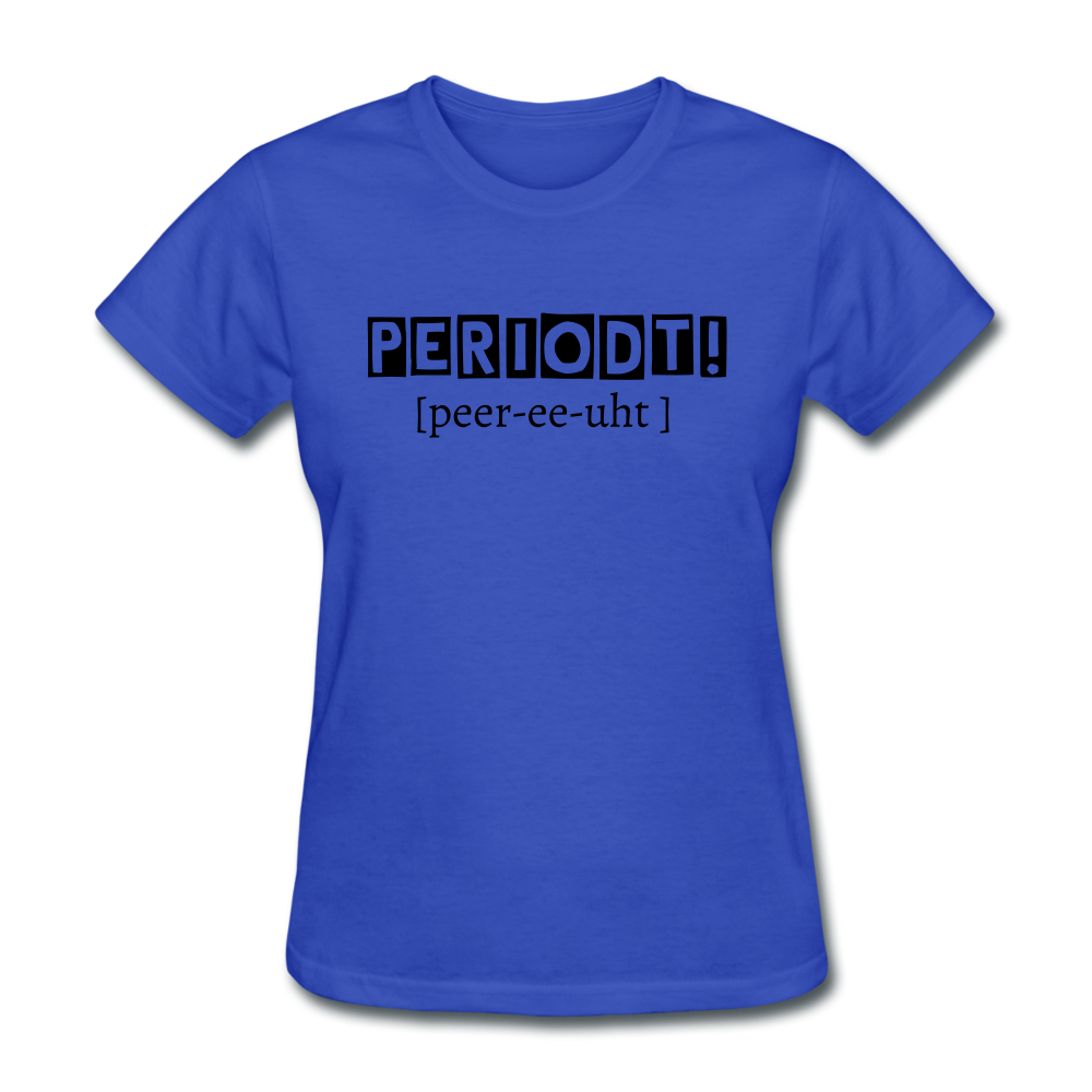 PERIODT - royal blue