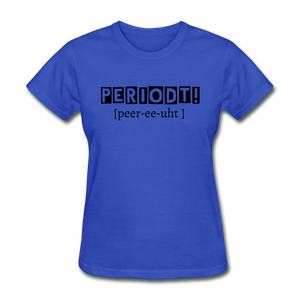PERIODT - royal blue
