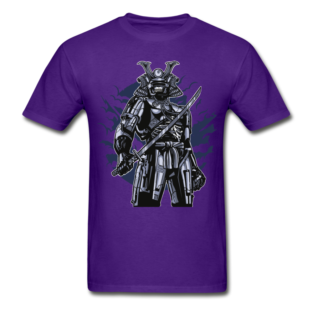 Samurai robot - purple