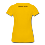 Load image into Gallery viewer, AFRICA/ WHITE T-SHIRT - sun yellow

