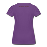Load image into Gallery viewer, AFRICA/ WHITE T-SHIRT - purple
