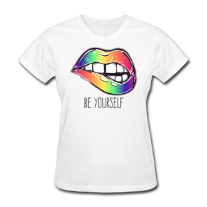 BE YOURSELF - white