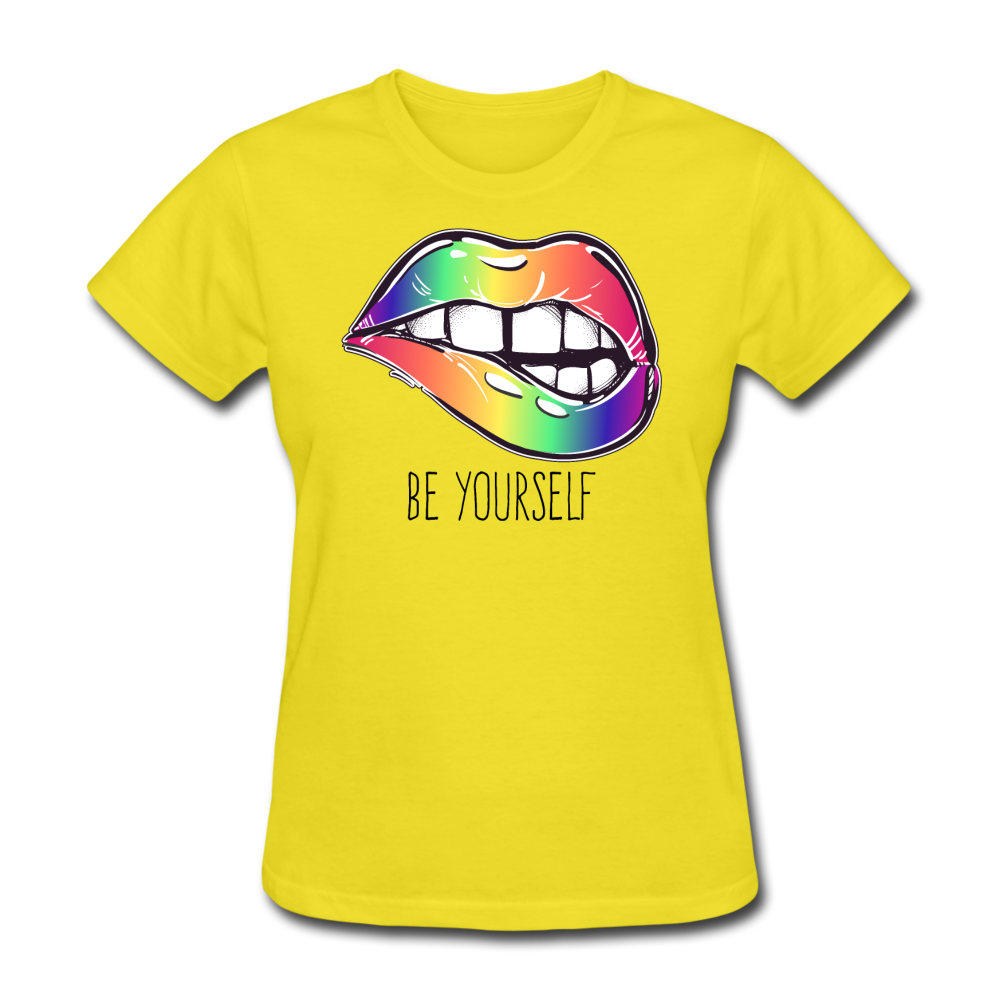 BE YOURSELF - yellow