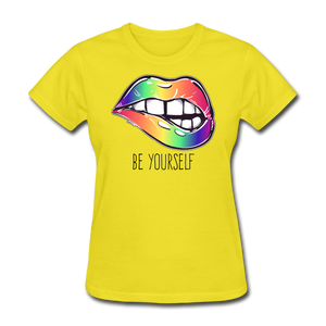 BE YOURSELF - yellow