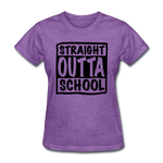 Load image into Gallery viewer, STRAIGHT OUTTA SCHOOL - purple heather
