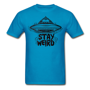 STAY WEIRD - turquoise