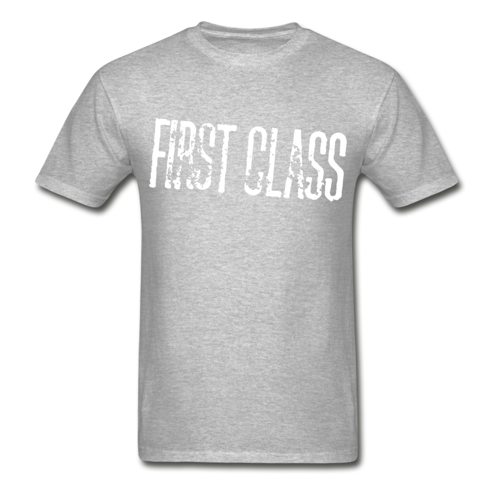 FIRST CLASS - heather gray