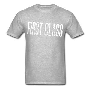 FIRST CLASS - heather gray